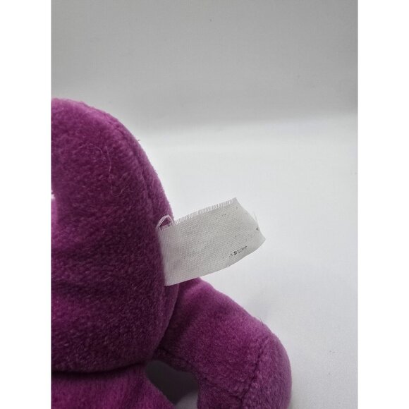 Vintage Barney & friends Small Plush Barney The Dinosaur Beanie Bag - Picture 5 of 9